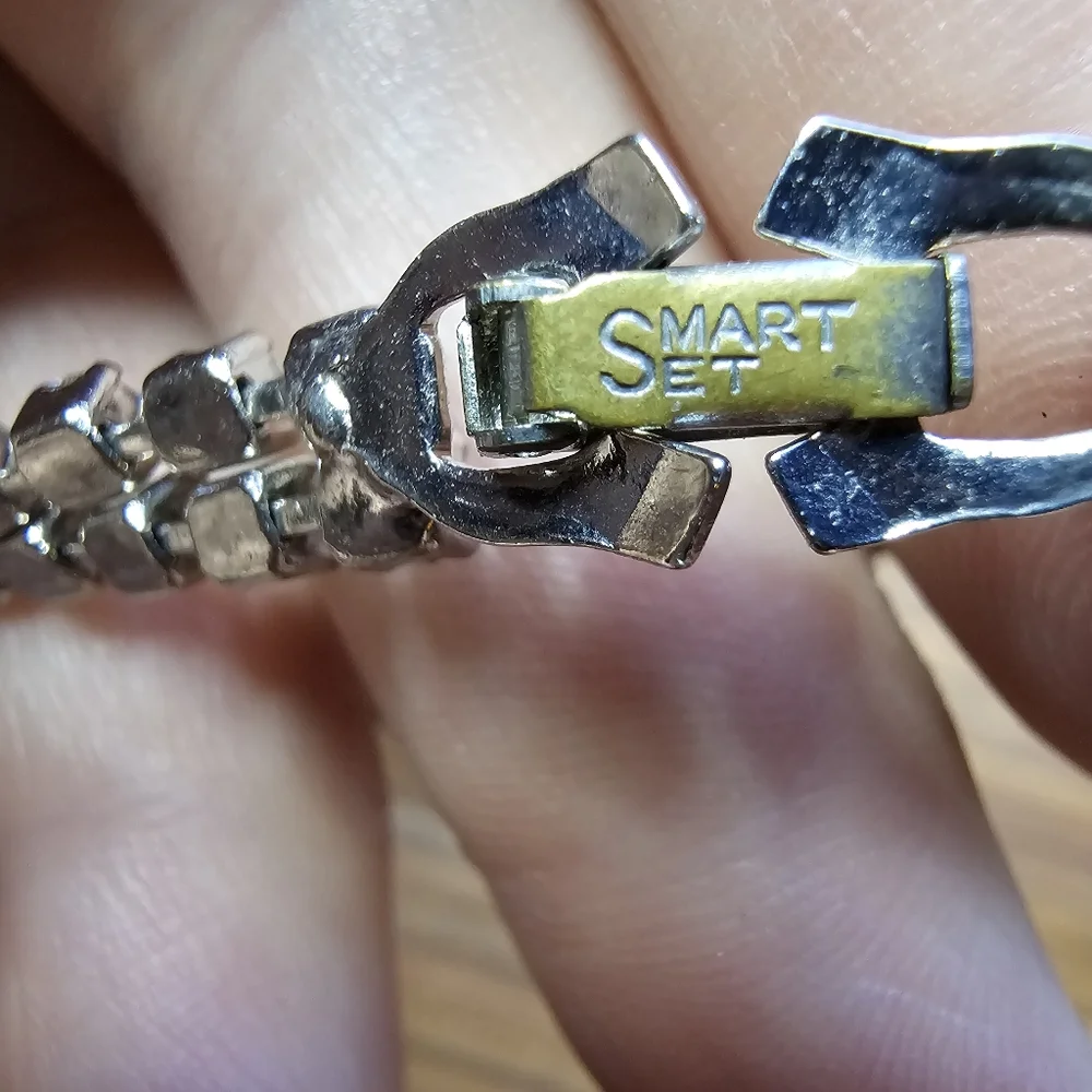 Smart Set Rhinestone Bracelet - Picture 2 of 16